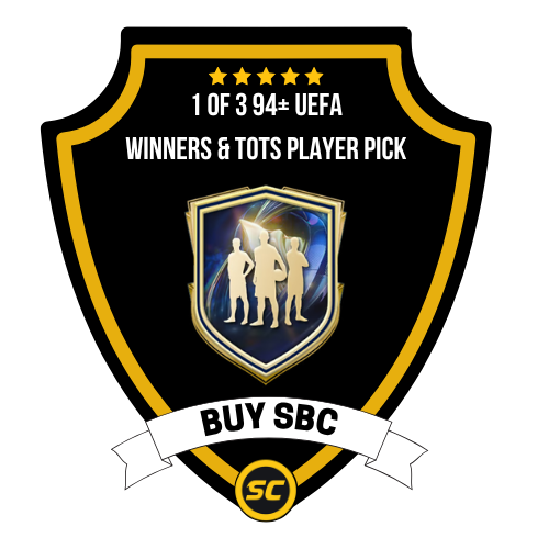 EA FC 26 SBC 1 of 3 94+ UEFA Winners & TOTS Player Pick - PS4, PS5, Xbox One, Xbox Series X, Xbox Series S